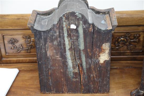 A model of an Austro-Hungarian burr wood bureau bookcase, W.1ft 4in. D.1ft 1in H.3ft 3in.